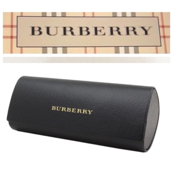 BURBERRY LEATHER GLASSES CASE - Picture 1 of 7